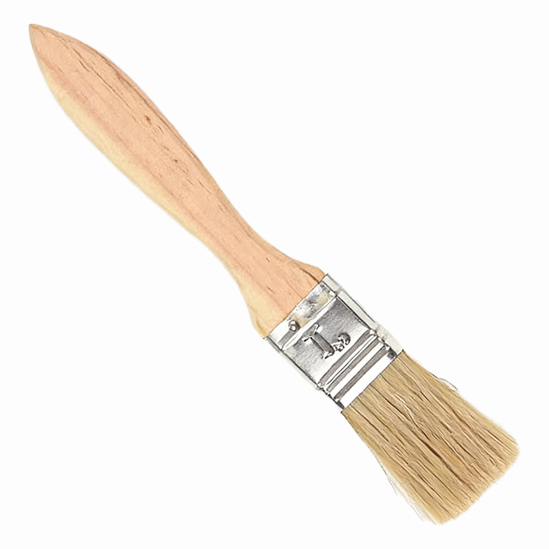 晨以橙 毛刷扁油刷 加厚1寸宽25mm 把高清大图