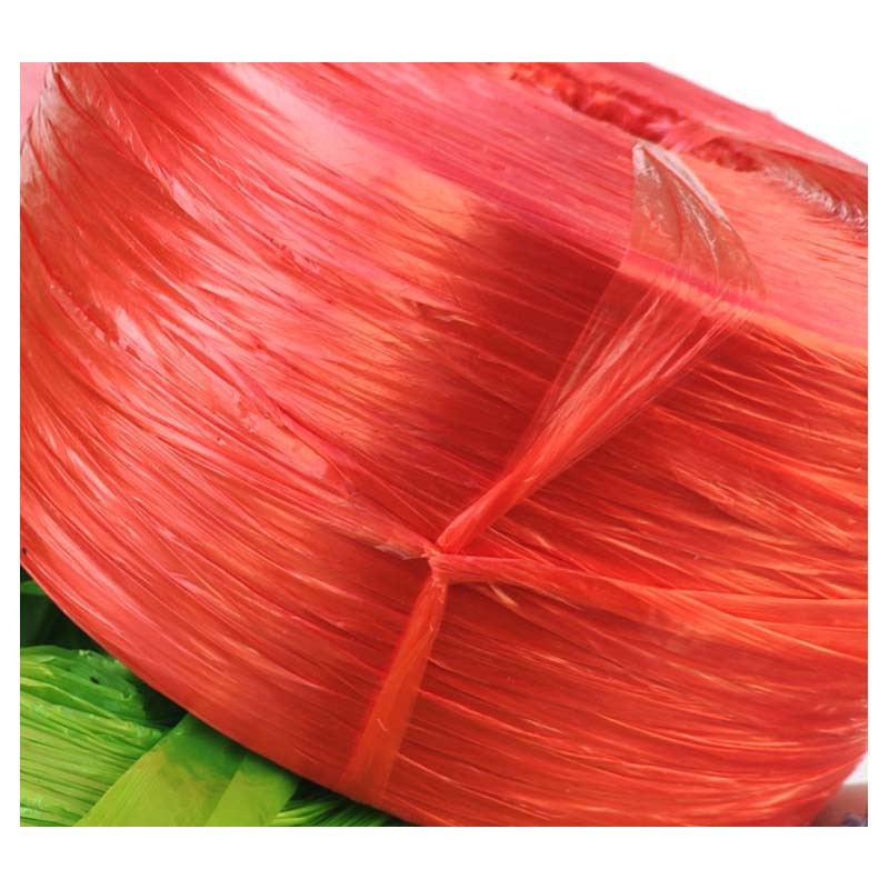 新料塑料捆扎绳红色常规款150g卷6卷装视频