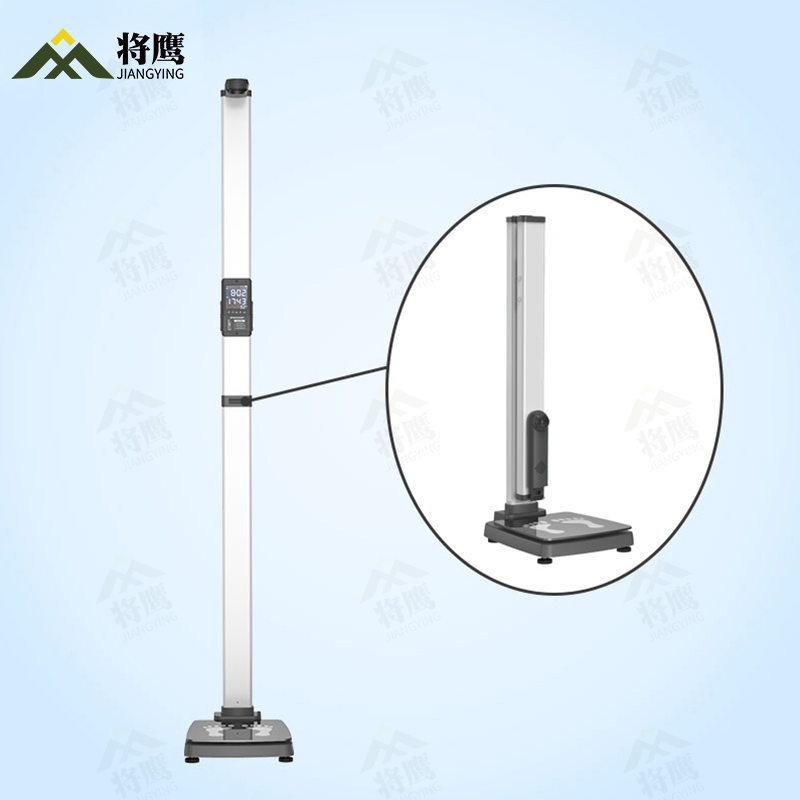 将鹰 超声波身高体重体检秤测量仪身高体重一体机基础款 JY-044S-E10JC高清大图