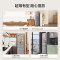美的(Midea)220升三门三温租房家用客厅宿舍小型冰箱三开门节能省电低音运行以旧换新BCD-220TM