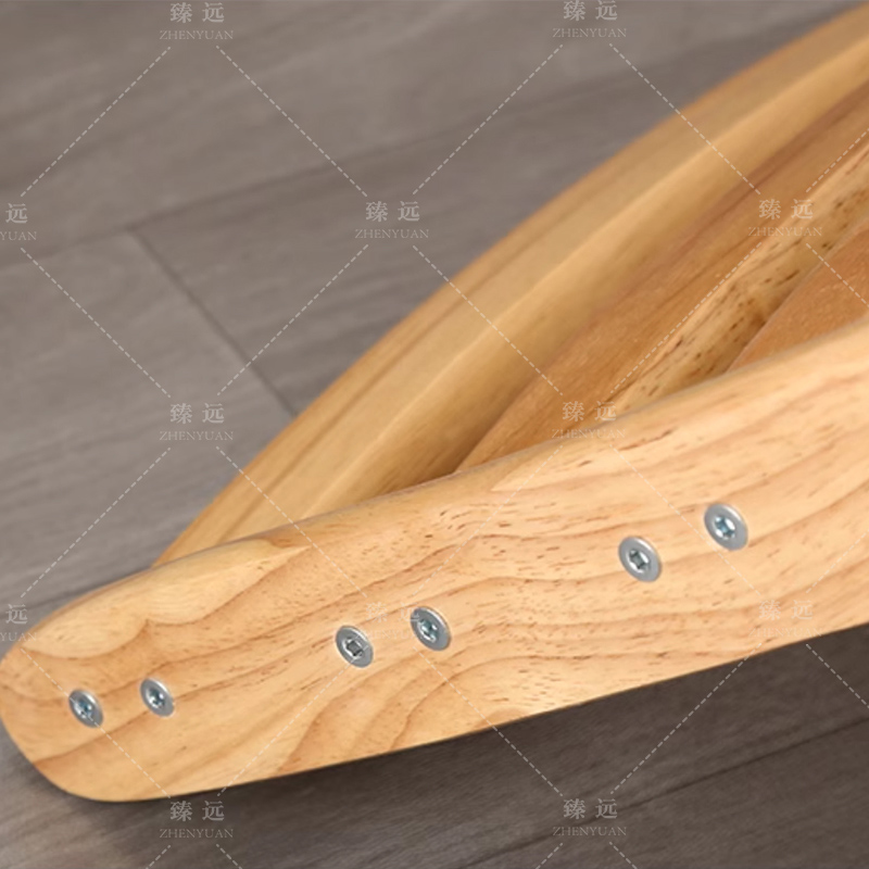 臻远 靠背椅天然实木成人靠背椅坐高42cm高清大图