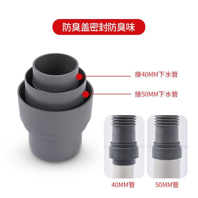 厨房水槽下水器后置靠墙不锈钢单双槽接水管配件洗菜盆手盘下水管|C款双槽下水器110钢头