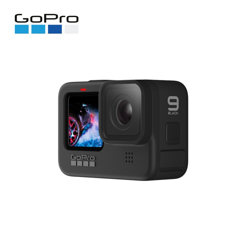 GoPro Hero 9 Black运动相机摄像机+64G卡+迷你自拍杆