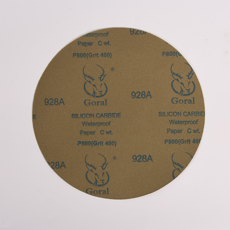 斑羚Goral圆形砂纸 12“*P800 928A 不带背胶(每包100张)高清大图