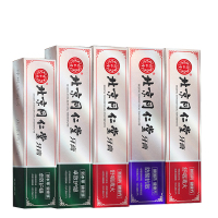 同仁堂 5支全家组合套装840g 草本护理 健齿防蛀 舒缓咽喉 持久清新 防酸预敏 修复口腔问题