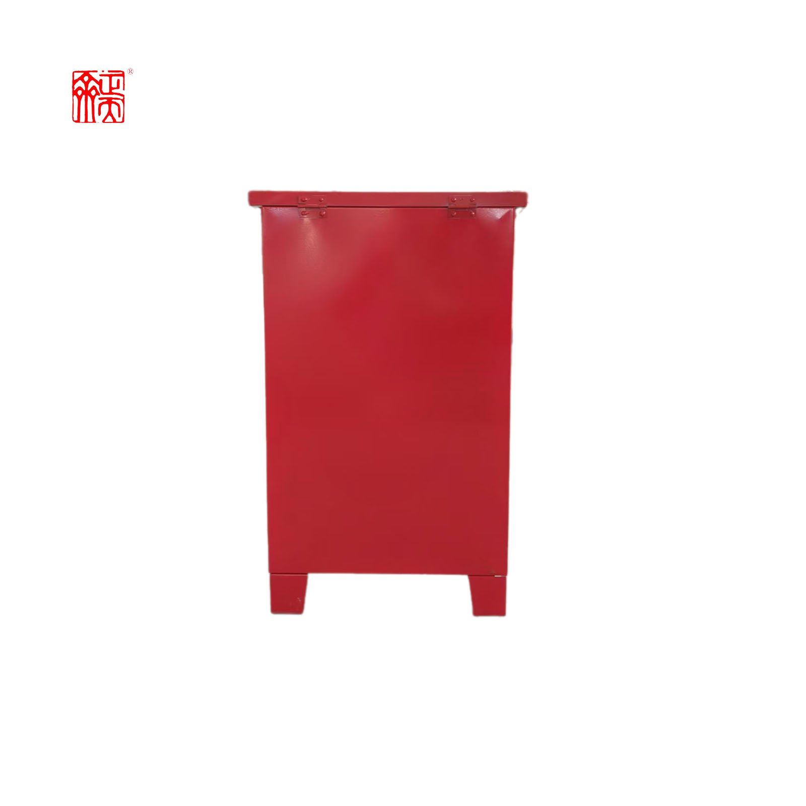 正天齐红色碳钢二氧化碳灭火器箱MT/5*2高清大图