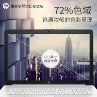 惠普（HP）小欧 17g-cr3001TX 17.3英寸大屏学生办公轻薄本笔记本电脑（i5-1035G1 16G内存 1T+256G固态 MX330-2G独显 带光驱 银色）定制版