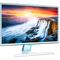 三星（SAMSUNG）S24E360HL 23.6英寸液晶显示器 PLS广视角 高清护眼 不闪屏电脑显示屏(HDMI+VGA)