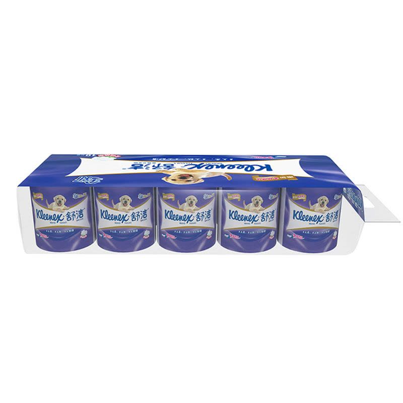 舒洁纯白卷纸 有芯卷纸 3层210节*10卷图片