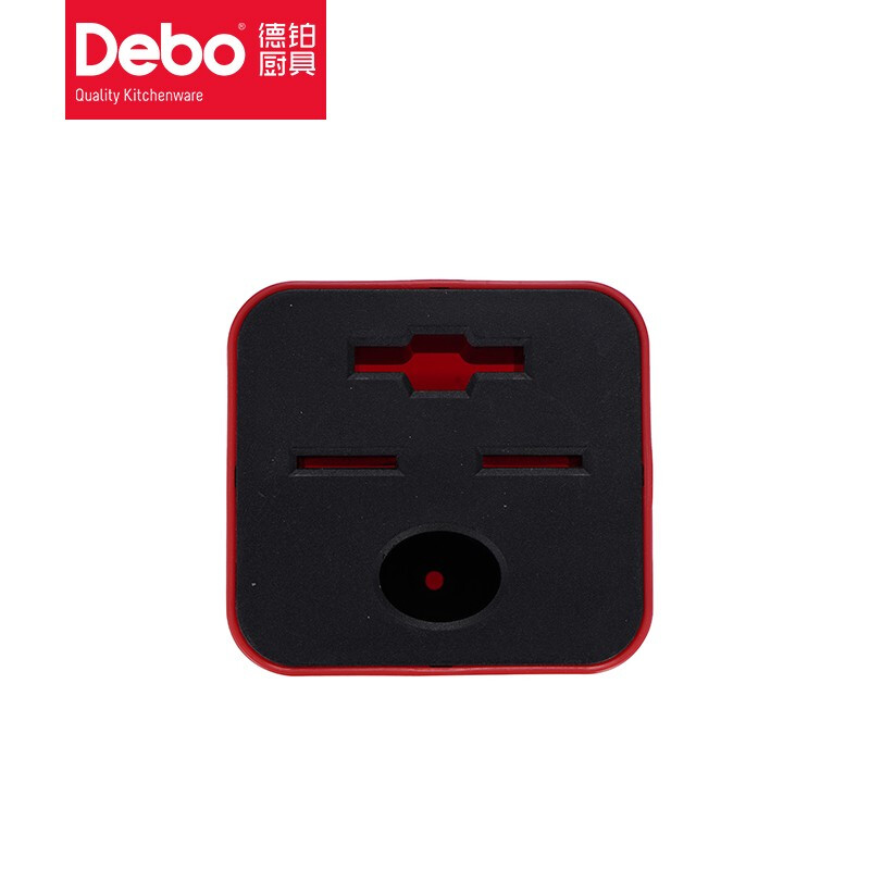 德铂(Debo)萨曼塔水果刀套装削皮刀水果刀具剪刀瓜刨组合五件套DEP-683高清大图