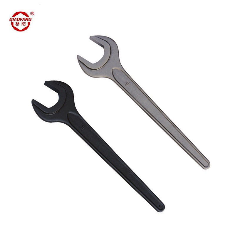 桥防(QIAOFANG) QF3302 中泊集团钢制德标单头呆扳手 22mm