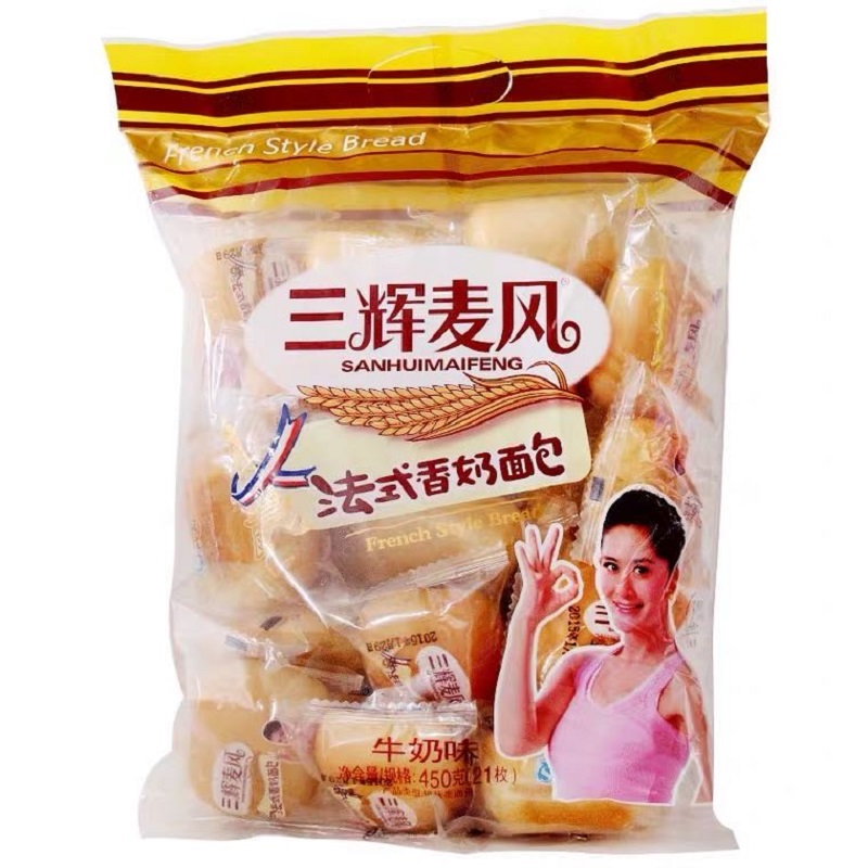 三辉 麦风法式面包 450g高清大图