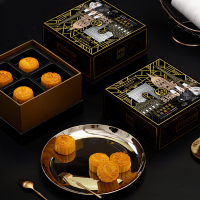 锦华黑松露流心奶黄月饼 XTL987 480g月饼 （套）