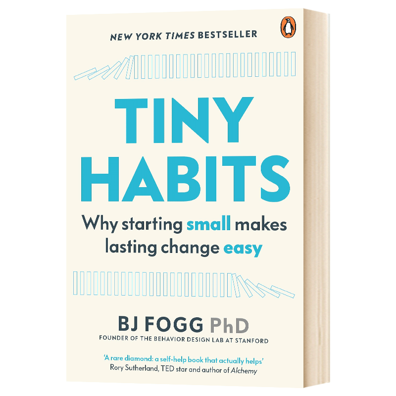 福格行为模型 [正版]华研原版 福格行为模型 微习惯: 改变一切的小变化 Tiny Habits 进口英文原版 英语书籍高清大图
