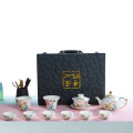 北国风光骨瓷茶具套装金枝玉叶TS-0122P套