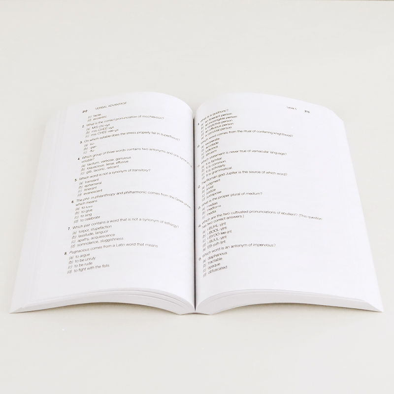 [正版]言语优势 英文原版 Verbal Advantage SAT GMAT GRE考试出国留学工具书 搭单词的力量高清大图
