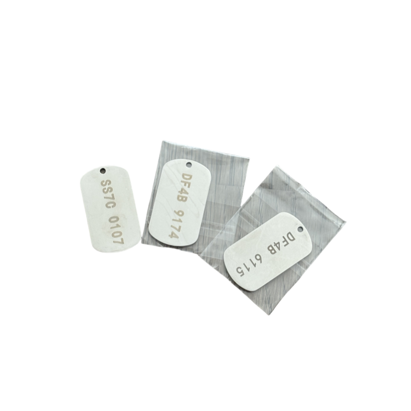 腾友安 不锈钢卡牌 50*28*4.5mm/个高清大图