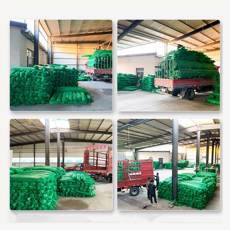 谐晟 绿色加厚遮阳网 防尘网绿色覆盖网 盖煤网扁丝建筑工地盖土网高清大图