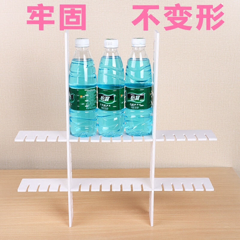 办公抽屉分隔板diy自由组合厨房收纳家用衣柜整理分隔栏分割盒格[8块]高5厘米长47厘米