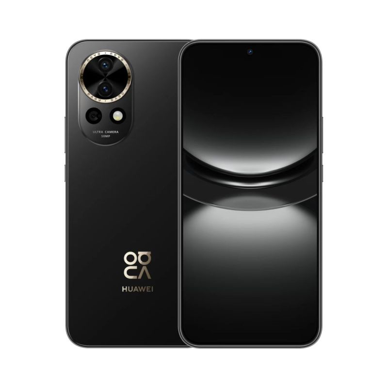 Huawei/华为手机Nova12 8+256G 曜金黑前置6000万追焦双摄鸿蒙智慧通信智能手机