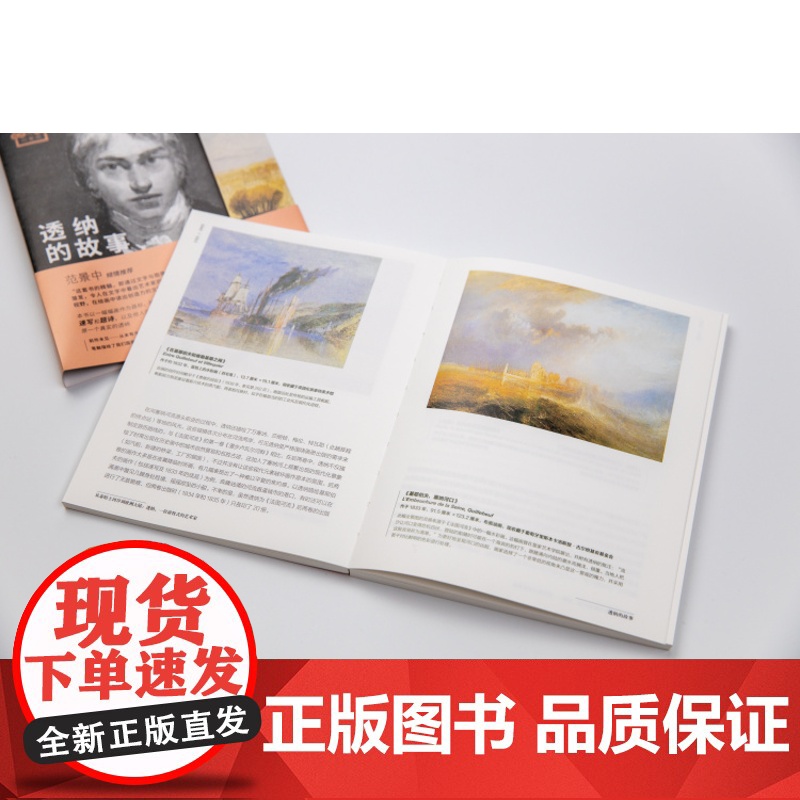 透纳的故事画说印象派 伊莎贝尔埃诺勒希安著艺术类风景画书籍 上海书画出版社高清大图