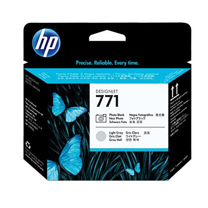 惠普(hp) 打印头771 PK/LG 照片黑/浅灰色 (CE020A) 适用Z6200/Z6800机型