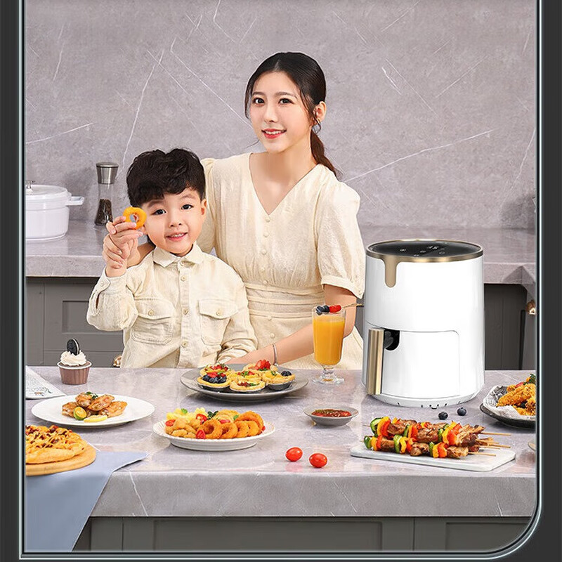 志高 SZY-ZG-6602D 空气炸锅不用翻面 家用全自动 5L大容量 蒸汽嫩炸高清大图
