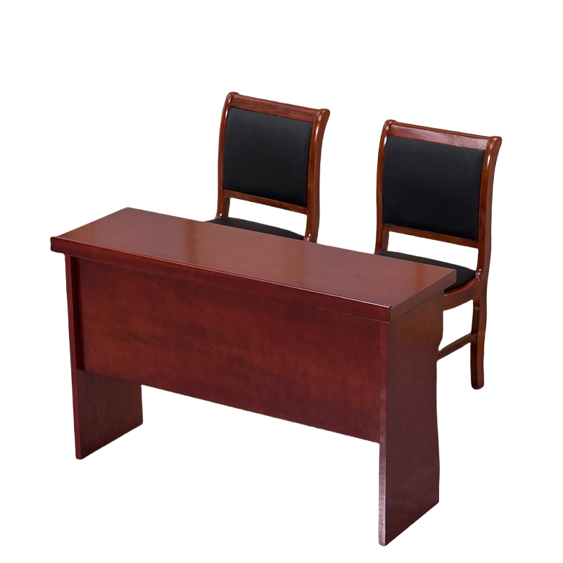 静科长条桌含椅高清大图