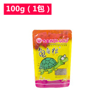 乌龟饲料粮食巴西龟粮龟虾干水龟粮幼龟食物龟食陆龟龟粮_1 默认尺寸 100g中颗粒（1包）
