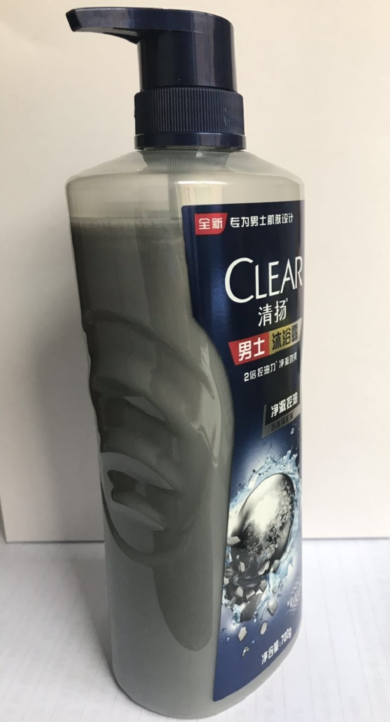 清扬(CLEAR) 男士沐浴露2倍控油力净澈劲爽净澈控油(含冰河矿泥)720g