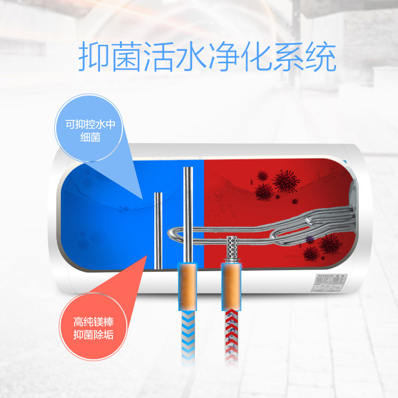 CHIGO/志高40升储水式电热水器D12