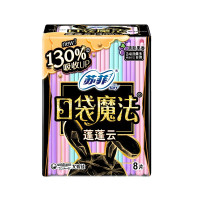 苏菲Sofy 口袋魔法蓬蓬云棉柔日用卫生巾240mm 8片 [纤巧清新果香/无香随机发货] 掌心包量多扑克牌姨妈巾