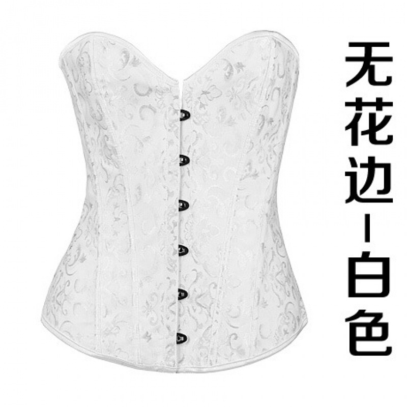 宫廷新娘婚纱聚拢塑身内衣美体收腹欧美衣