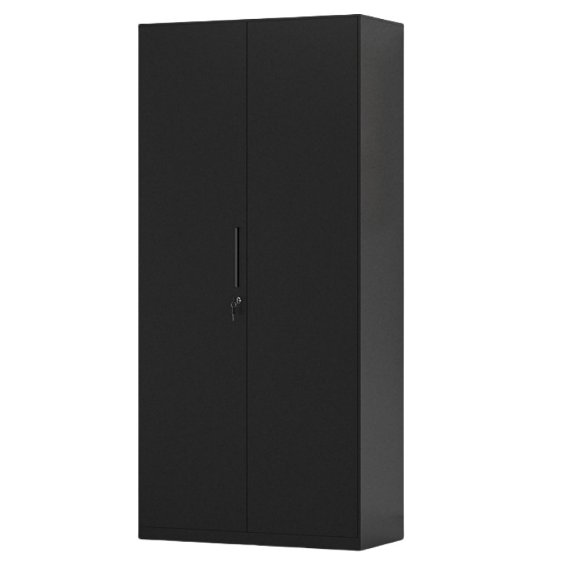 凌迪星黑色文件柜900*400*1850mm台高清大图