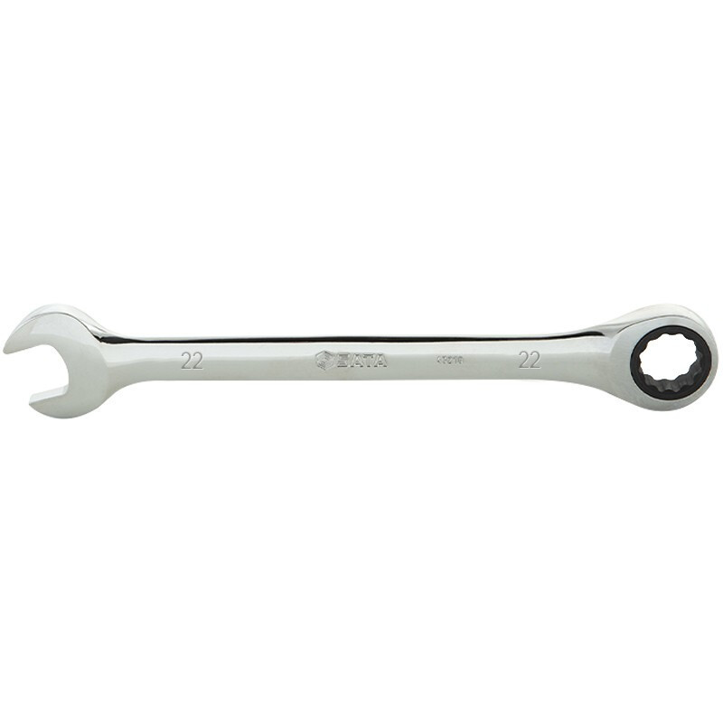 世达(SATA)公制全抛光棘轮两用扳手 22MM 43214