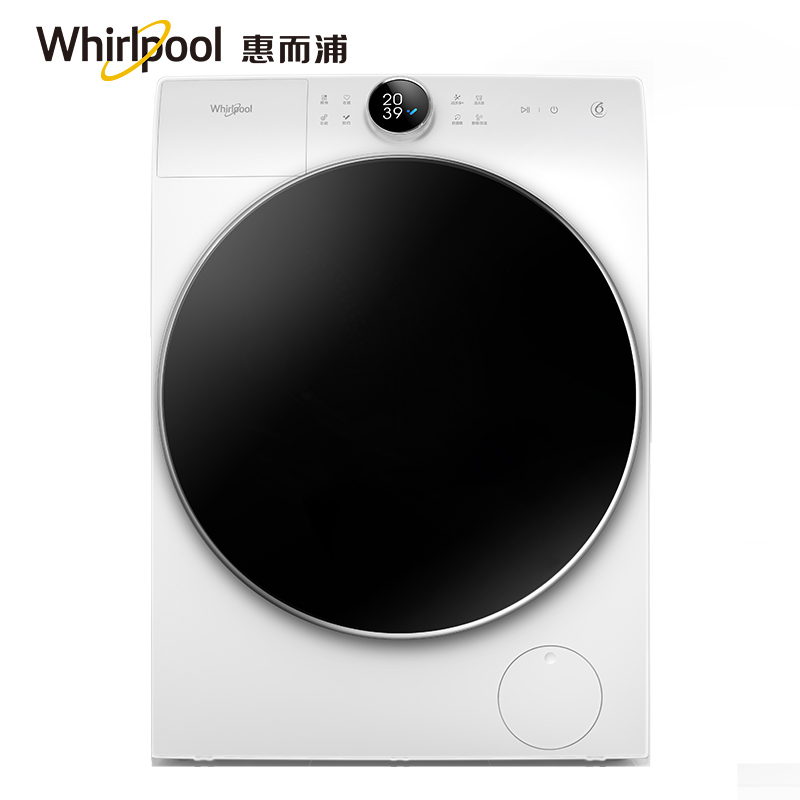 惠而浦(Whirlpool) WFD100944BAOW 帝王系列 10公斤智氧除菌DD变频智能滚筒洗衣机