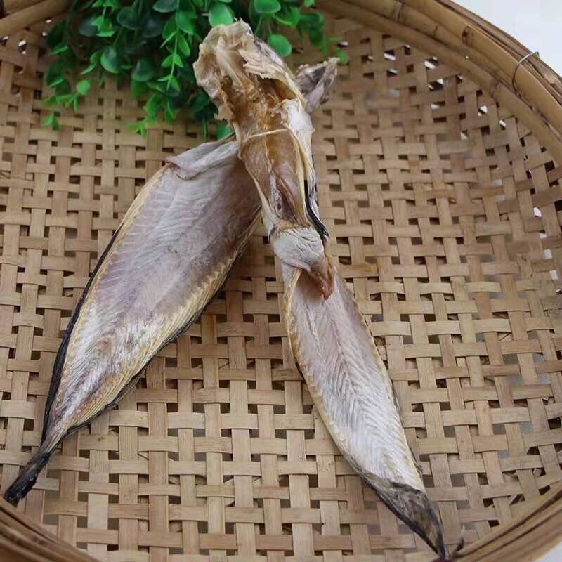 赛卡伊新晒大马哈鱼干咸鱼干马哈鱼干娃娃鱼干海鲶鱼干海鲜干货
