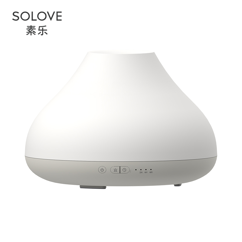 SOLOVE素乐家用香薰机加湿器助眠灯炉睡眠熏香精油灯插电卧室小型香熏炉无线车载H7高清大图