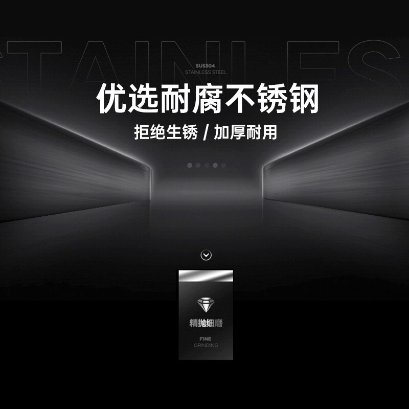 莫顿 M-5822 250*260*110mm 纸巾盒 银色 (计价单位:个)高清大图