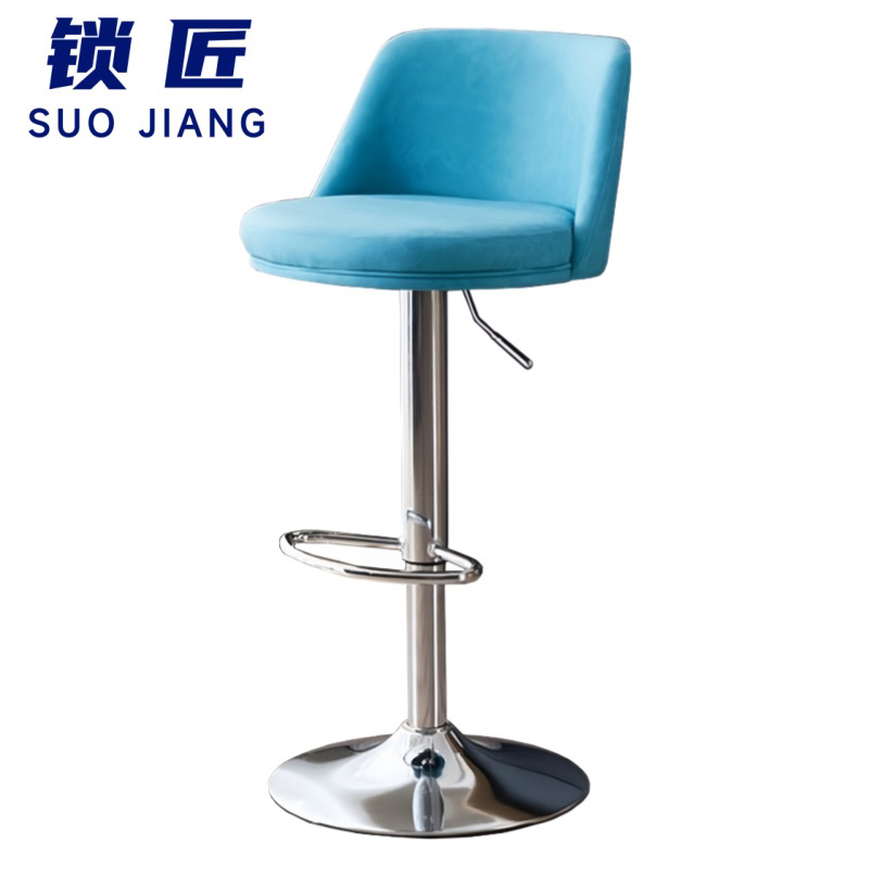 锁匠 吧台椅 蓝色 把高清大图