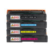 艾洁 SPC252C硒鼓四色套装商务版 适用 理光RicohSP C252SF 252DN打印粉盒硒鼓