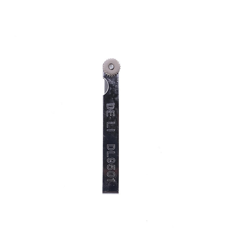 得力(deli) 塞尺_14件套(银)100Lx0.05-1.00mm