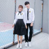 初中学生班服小学高中大学秋季校服长裙套装英伦学院风韩国jk制服