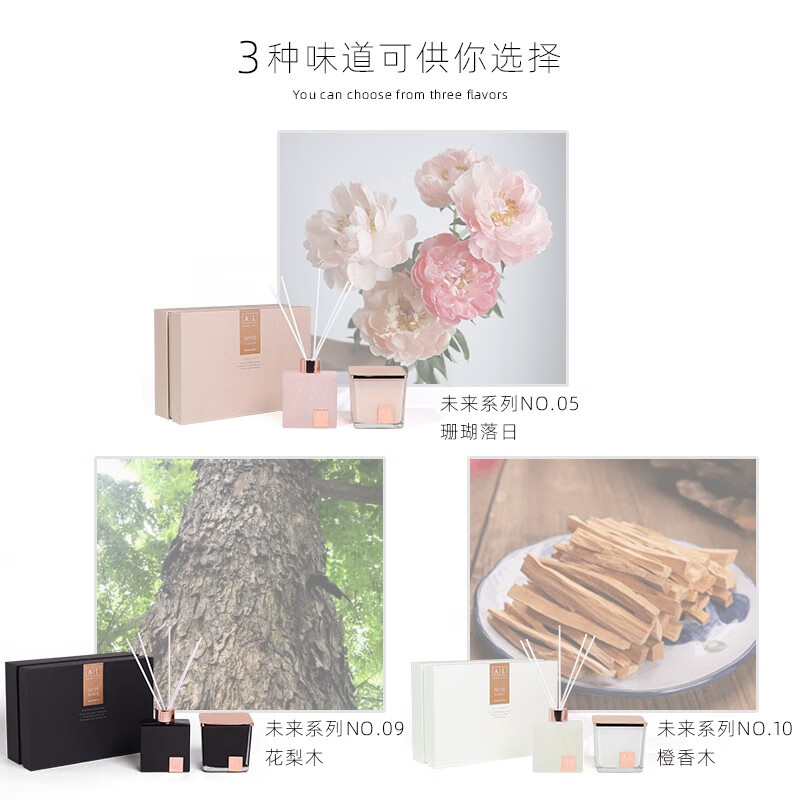 Aroma Light 未来系列香薰礼盒G07-AL22018A高清大图