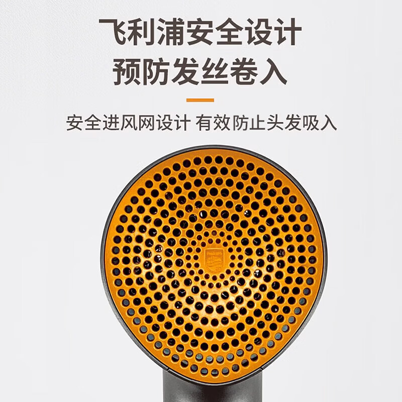 飞利浦(PHILIPS)吹风机家用大功率电吹风负离子护发时尚小巧出差便携款生日礼物送女友情侣 纪念日礼物BHD321高清大图