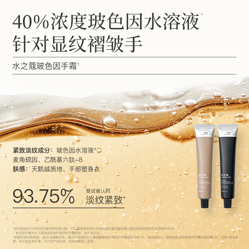 水之蔻(watercome) 护手霜40g三支装(白桃香槟+庭屿白茶+乌木橘光)高清大图