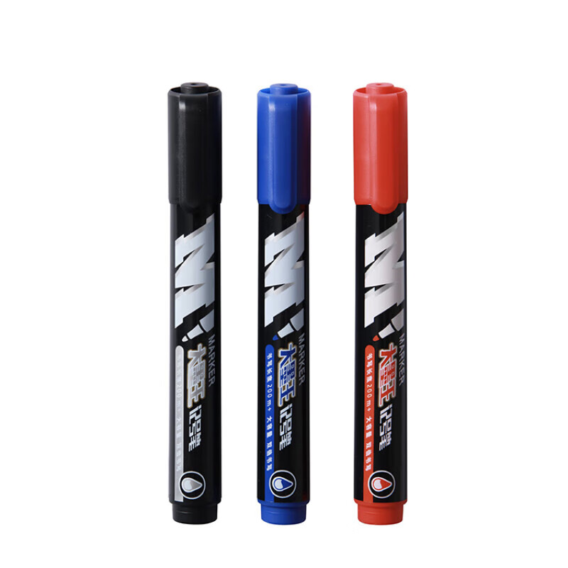 晨光 M&G 记号笔大墨王 APMY2222 (红色) 盒高清大图