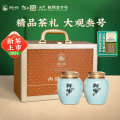 狮峰牌2025年新茶上市 绿茶西湖龙井茶叶大观3号明前特级精品100g礼盒