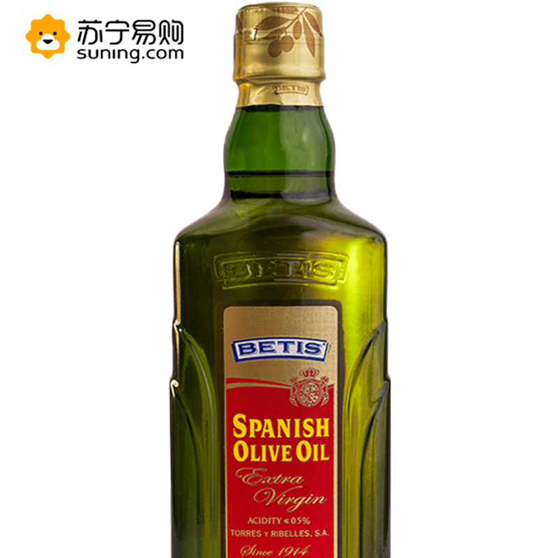 贝蒂斯(BETIS)特级初榨橄榄油 750ml/瓶 食用油 西班牙原装进口.