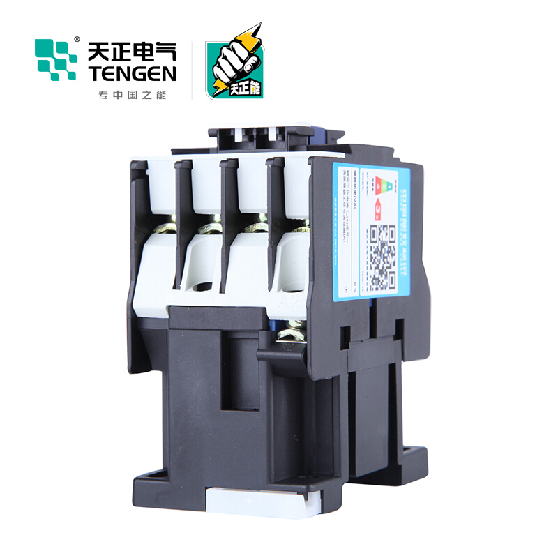 天正电气 CJX2-2501 380V 3NO 1NC 25A 50Hz 3P 02010070118 交流接触器